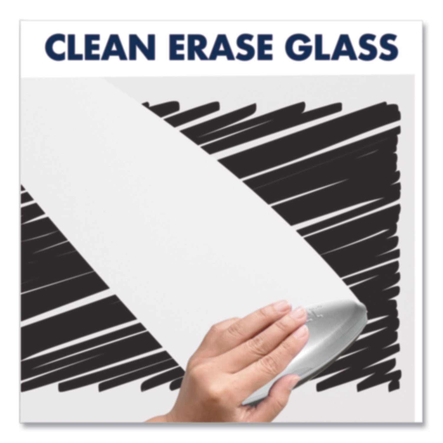 50" (4.2 ft) Width x 28" (2.3 ft) Height - White Glass Surface - Rectangle - Vertical - Magnetic - 1 Each