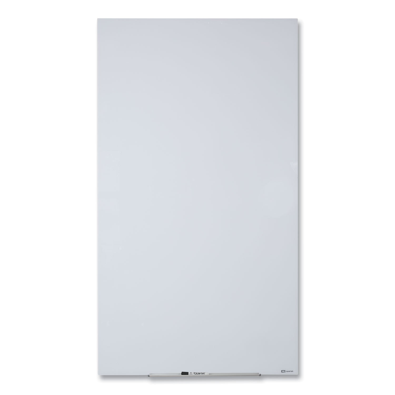 50" (4.2 ft) Width x 28" (2.3 ft) Height - White Glass Surface - Rectangle - Vertical - Magnetic - 1 Each