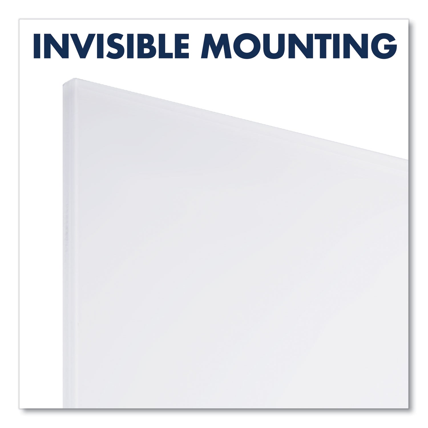 72" (6 ft) Width x 42" (3.5 ft) Height - White Glass Surface - Rectangle - Vertical - Magnetic - 1 Each
