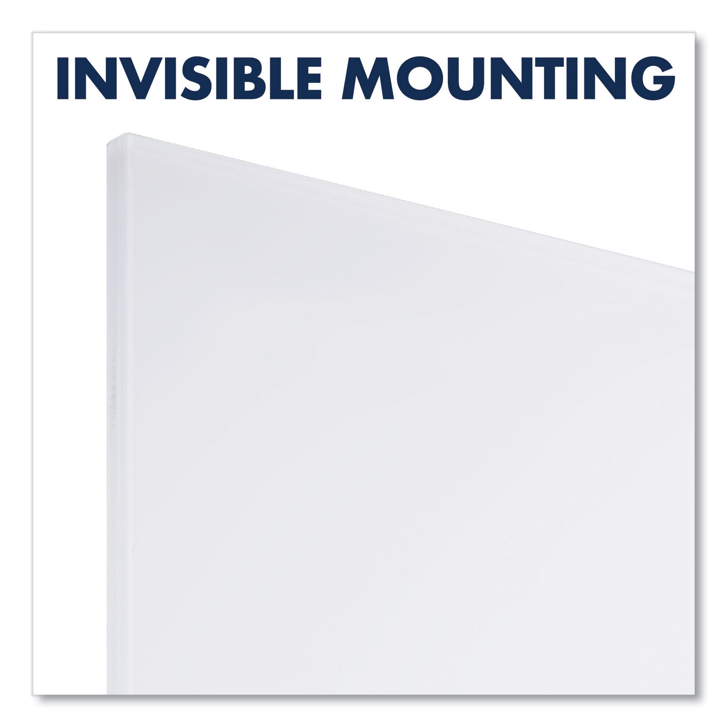 85" (7.1 ft) Width x 48" (4 ft) Height - White Glass Surface - Rectangle - Vertical - Magnetic - 1 Each