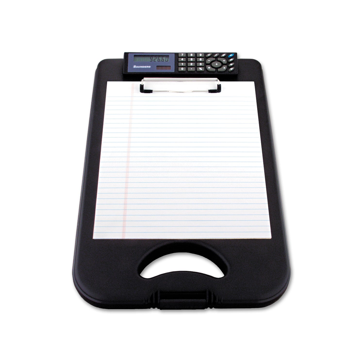 Storage for Stationary - Bottom Opening - 10" x 16" Sheet Size - Polypropylene - Black - 1 Each