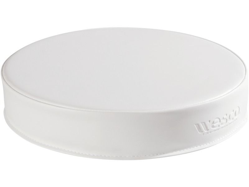 Disc - White, 2.8"H