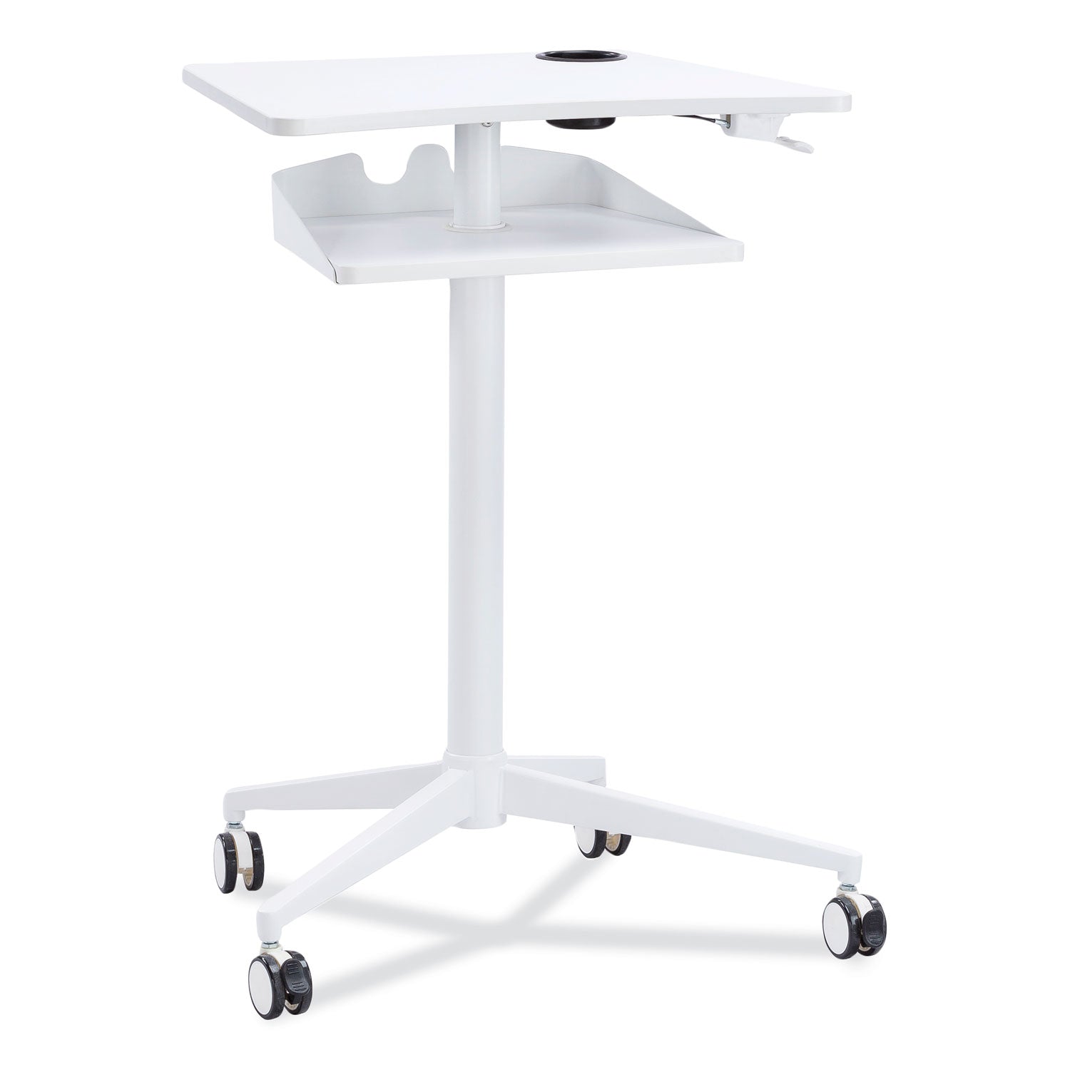 Vum Pneumatic Standing Desk Wh