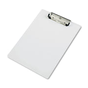 Saunders Acrylic Clipboard - 0.50" Clip Capacity - 8 1/2" x 12" Sheet Size - Acrylic - Clear - 1 Each