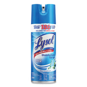 Lysol Spring Waterfall Disinfectant Spray - Ready-To-Use - 12.5 fl oz (0.4 quart) - Spring Waterfall Scent - Easy to Use - Clear - 1 Each