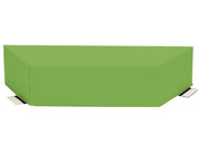 Trapezium Pouffe - Moss Green, 47.2"L