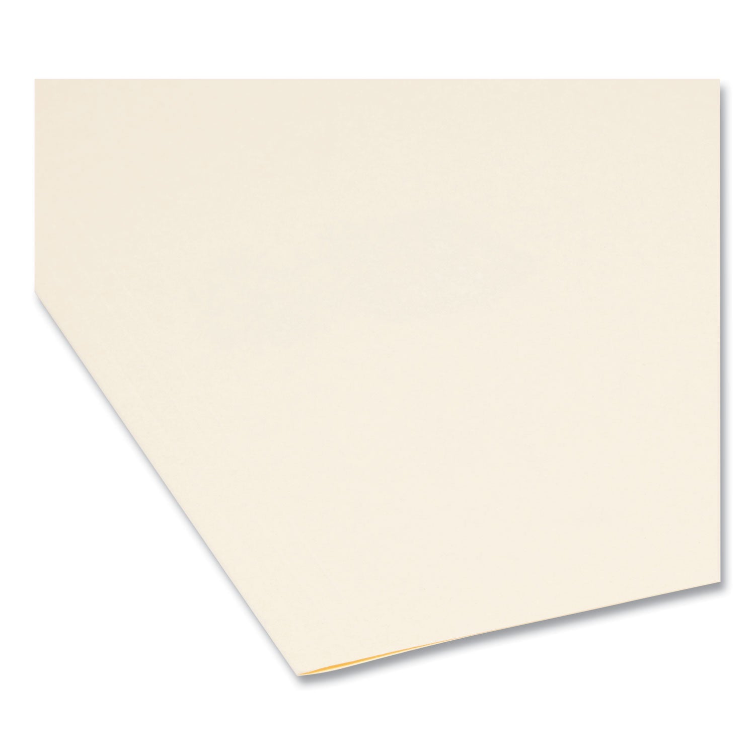 Smead 1/3 Tab Cut Letter Recycled Top Tab File Folder - 8 1/2" x 11" - 3/4" Expansion - Top Tab Location - Assorted Tab Position - 11 pt. - 1 Plys - Manila - 10% Recycled - 100 / Box