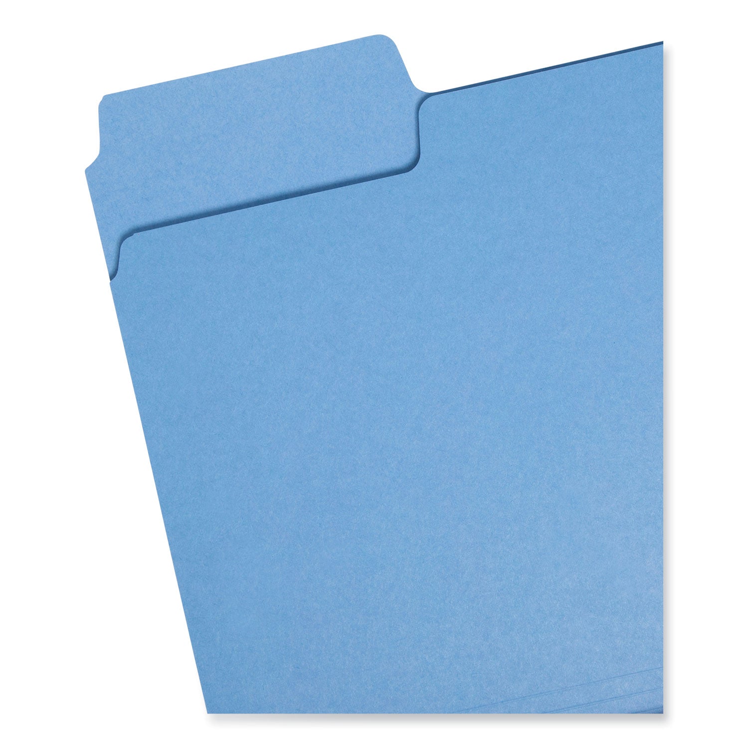 Smead SuperTab 1/3 Tab Cut Letter Recycled Top Tab File Folder - 8 1/2" x 11" - 3/4" Expansion - Top Tab Location - Assorted Tab Position - 14 pt. - 1 Plys - Blue, Red, Green, Yellow - Heavyweight, Durable - 10% Recycled - 50 / Box