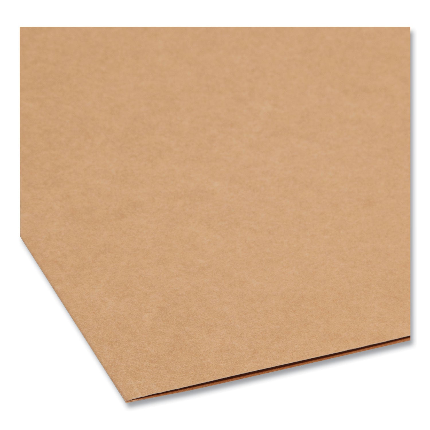 Smead Straight Tab Cut Letter Recycled Fastener Folder - 8 1/2" x 11" - 2 x 2K Fastener(s) - 11 pt. - 2 Plys - Kraft - 10% Recycled - 50 / Box