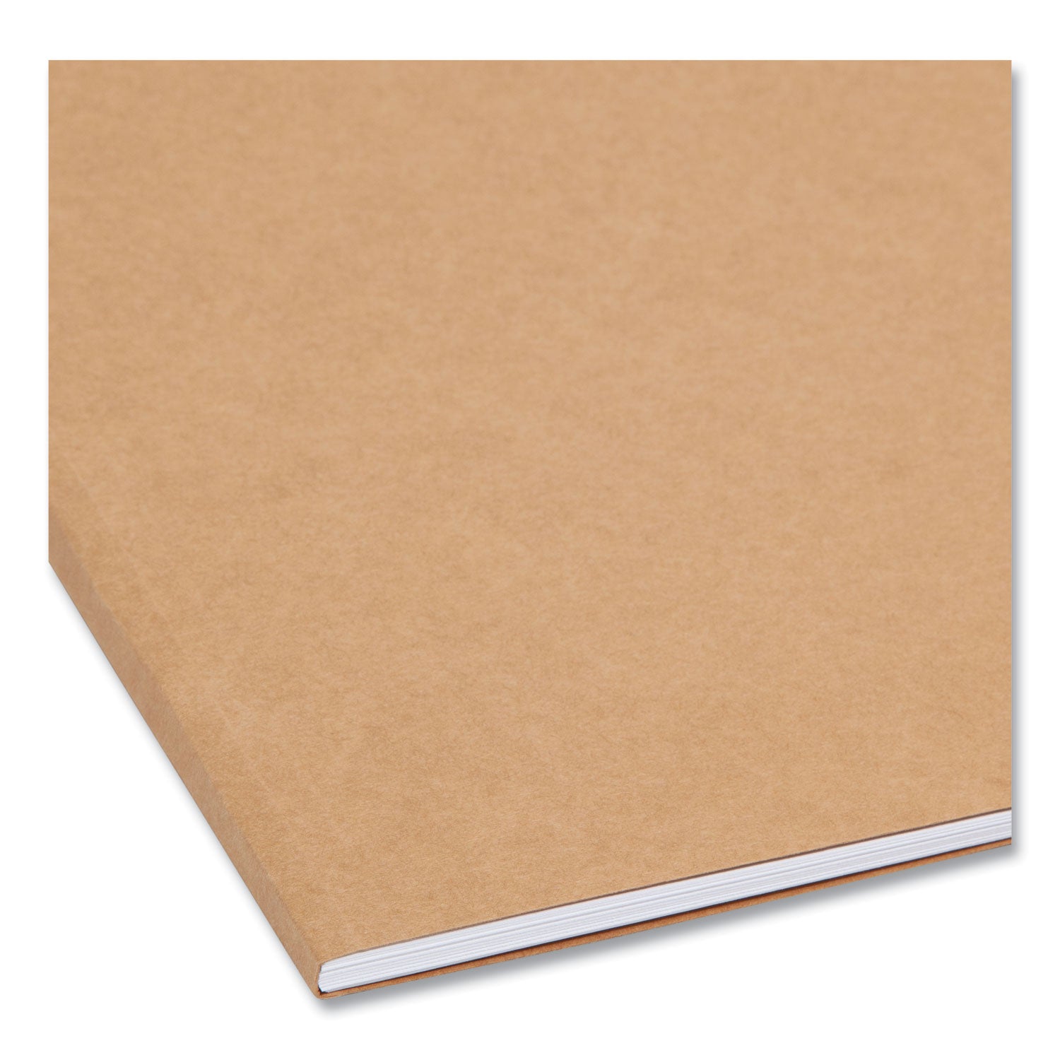 Smead Straight Tab Cut Letter Recycled Fastener Folder - 8 1/2" x 11" - 2 x 2K Fastener(s) - 11 pt. - 2 Plys - Kraft - 10% Recycled - 50 / Box