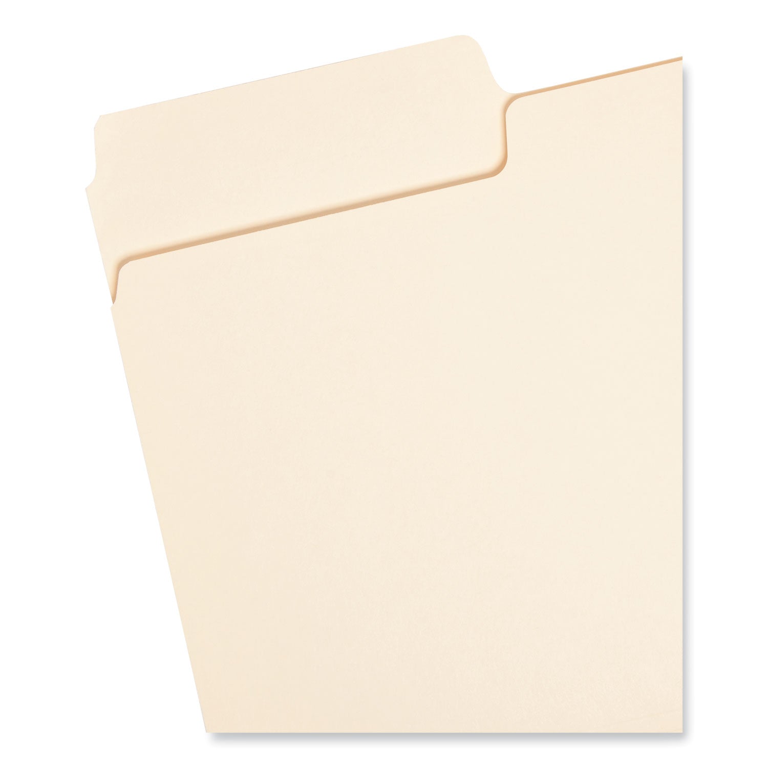 Smead SuperTab 1/3 Tab Cut Legal Recycled Top Tab File Folder - 8 1/2" x 14" - 3/4" Expansion - Top Tab Location - Assorted Tab Position - 11 pt. - 1 Plys - Manila - Label - 10% Recycled - 100 / Box