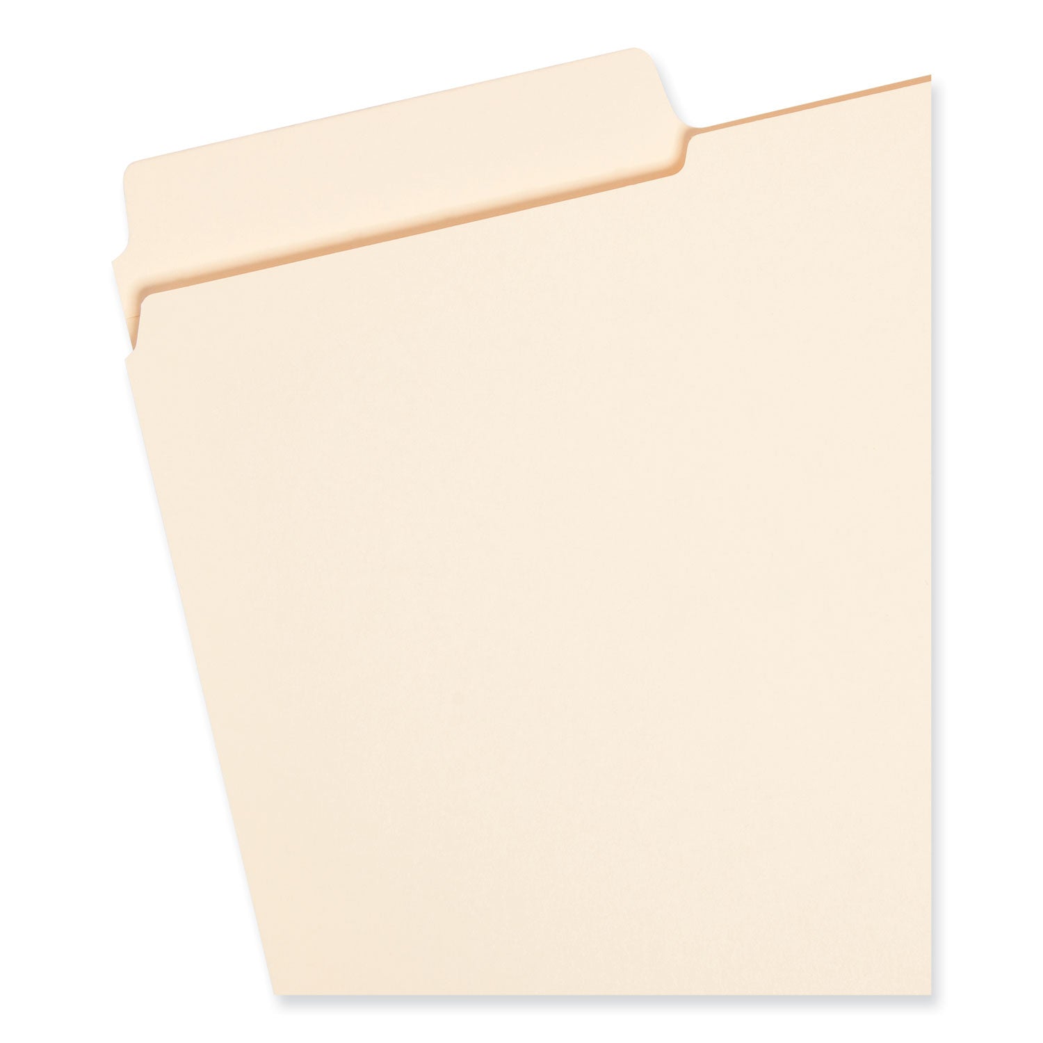 Smead SuperTab 1/3 Tab Cut Legal Recycled Top Tab File Folder - 8 1/2" x 14" - 3/4" Expansion - Top Tab Location - Assorted Tab Position - 11 pt. - 2 Plys - Manila - Label - 10% Recycled - 100 / Box