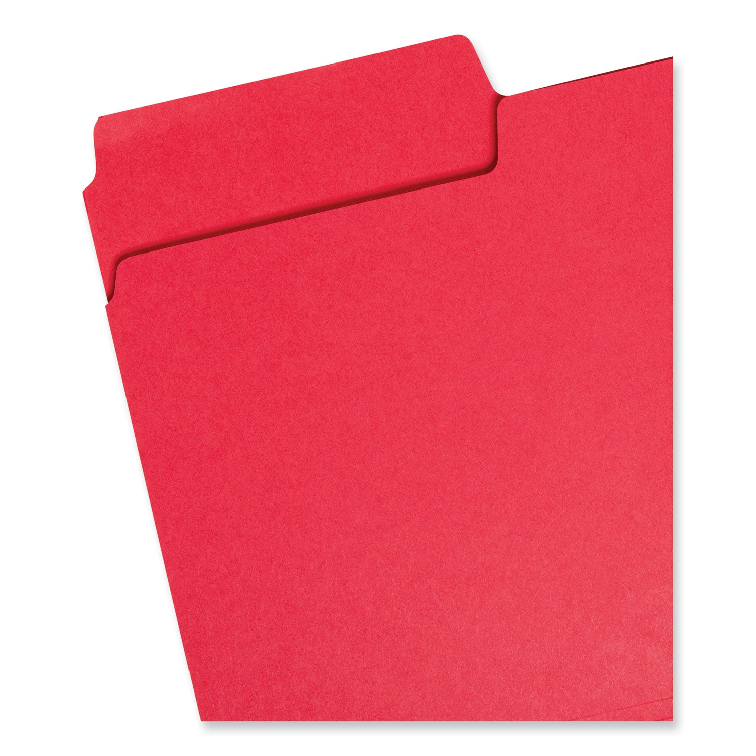 Smead SuperTab 1/3 Tab Cut Legal Recycled Top Tab File Folder - 8 1/2" x 14" - 3/4" Expansion - Top Tab Location - Assorted Tab Position - 14 pt. - 1 Plys - Blue, Red, Green, Yellow - Heavyweight, Durable - 10% Recycled - 50 / Box