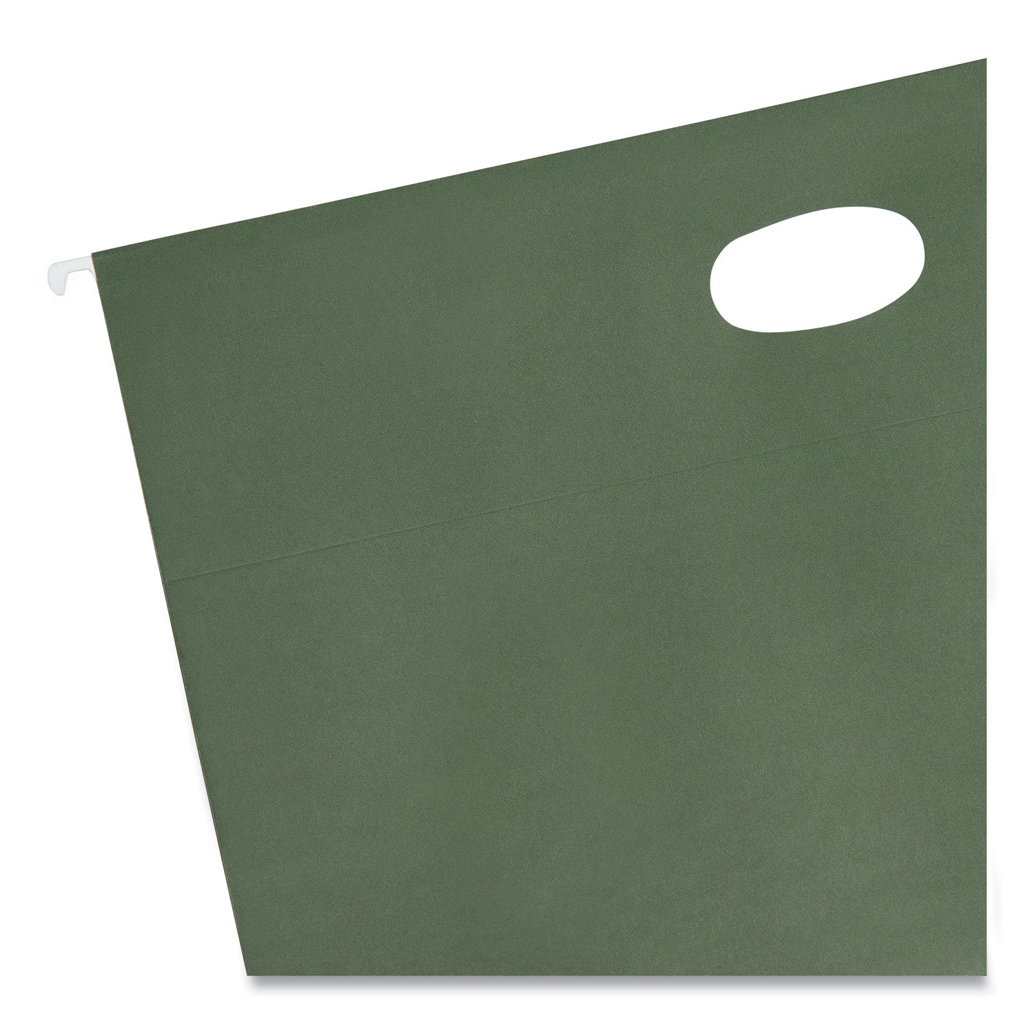 Smead Legal Recycled Hanging Folder - 8 1/2" x 14" - 1 3/4" Expansion - 11 pt. - Standard Green - 30% Recycled - 25 / Box