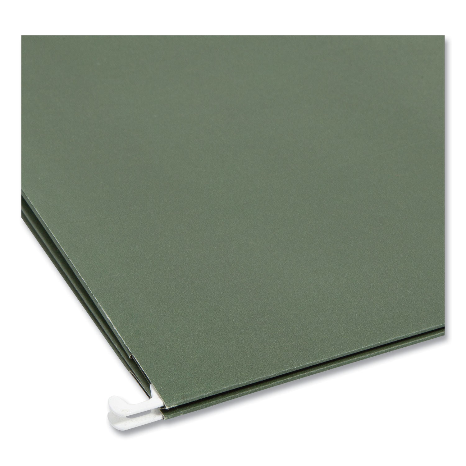 Smead Legal Recycled Hanging Folder - 8 1/2" x 14" - 1 3/4" Expansion - 11 pt. - Standard Green - 30% Recycled - 25 / Box