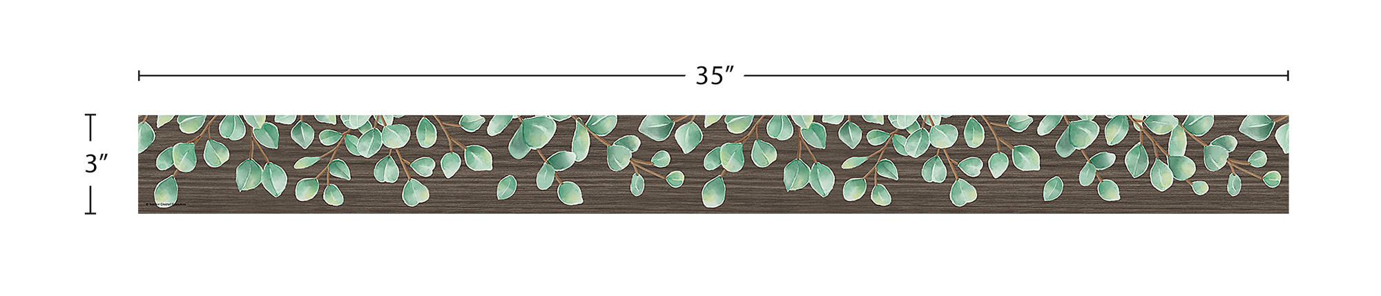 Eucalyptus Straight Border Trim