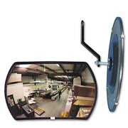 See All Rounded Rectangular Convex Mirrors - Rounded Rectangular - 18" Width x 12" Length - 1 Each