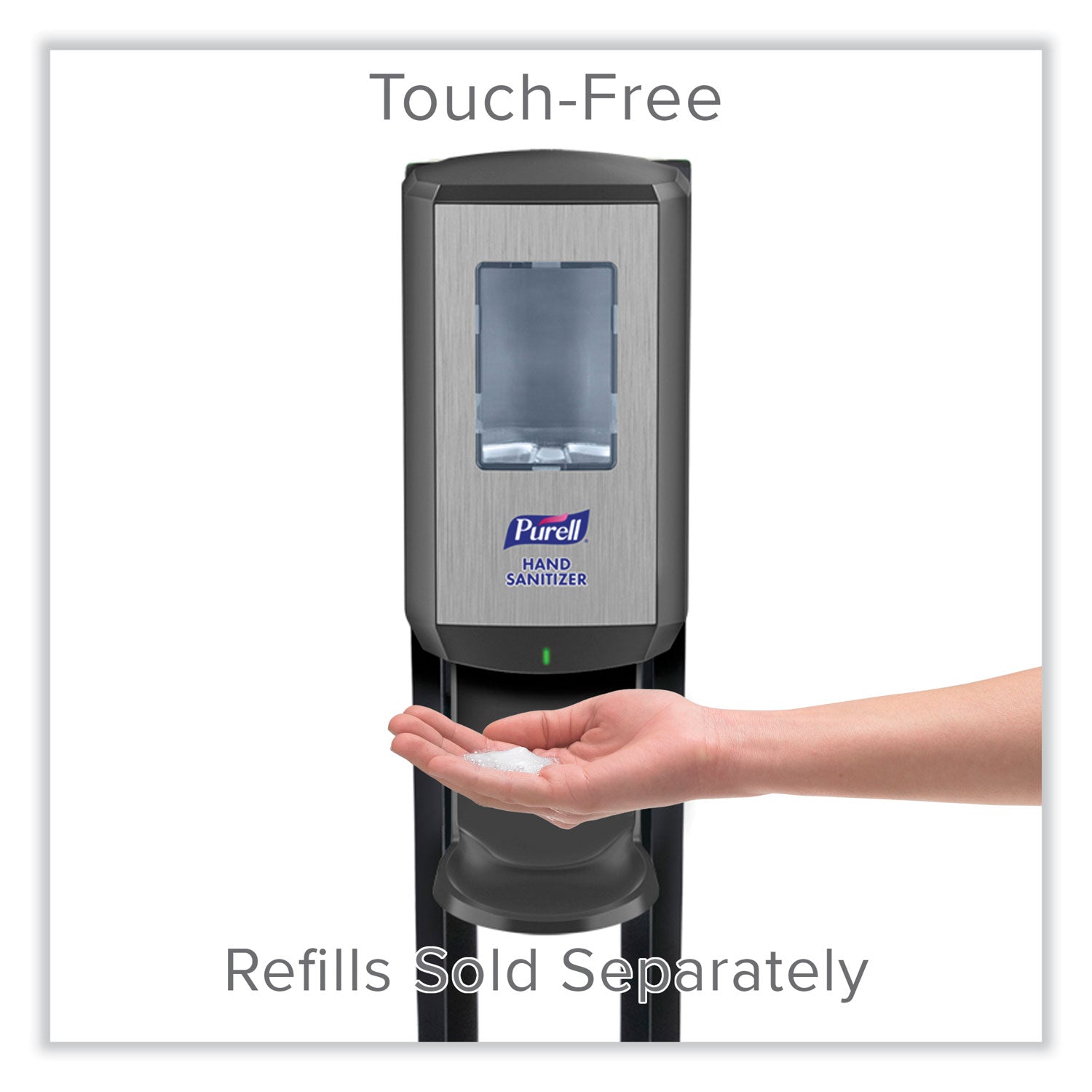 5" Height x 13.50" Width - Freestanding - ABS Plastic - Gray