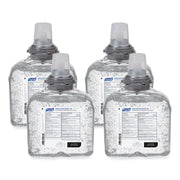 PURELL&reg; Hand Sanitizer Gel Refill - 1.27 quart - Kill Germs - Hand, Skin - Moisturizing - Clear - 4 / Carton