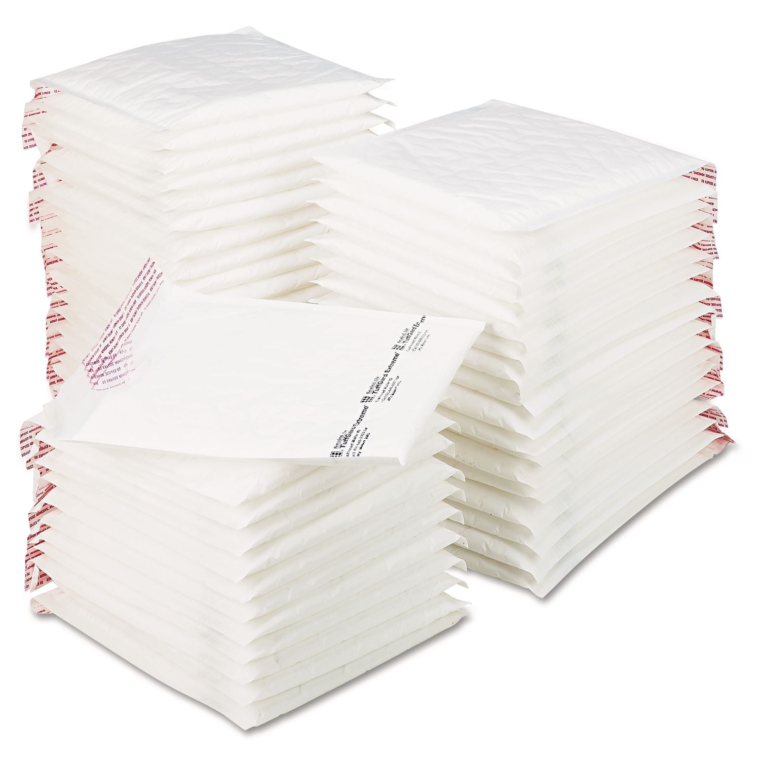Sealed Air TuffGuard Extreme Cushioned Mailers - Bubble - #2 - 8 1/2" Width x 12" Length - Peel & Seal - White - 50 / Carton