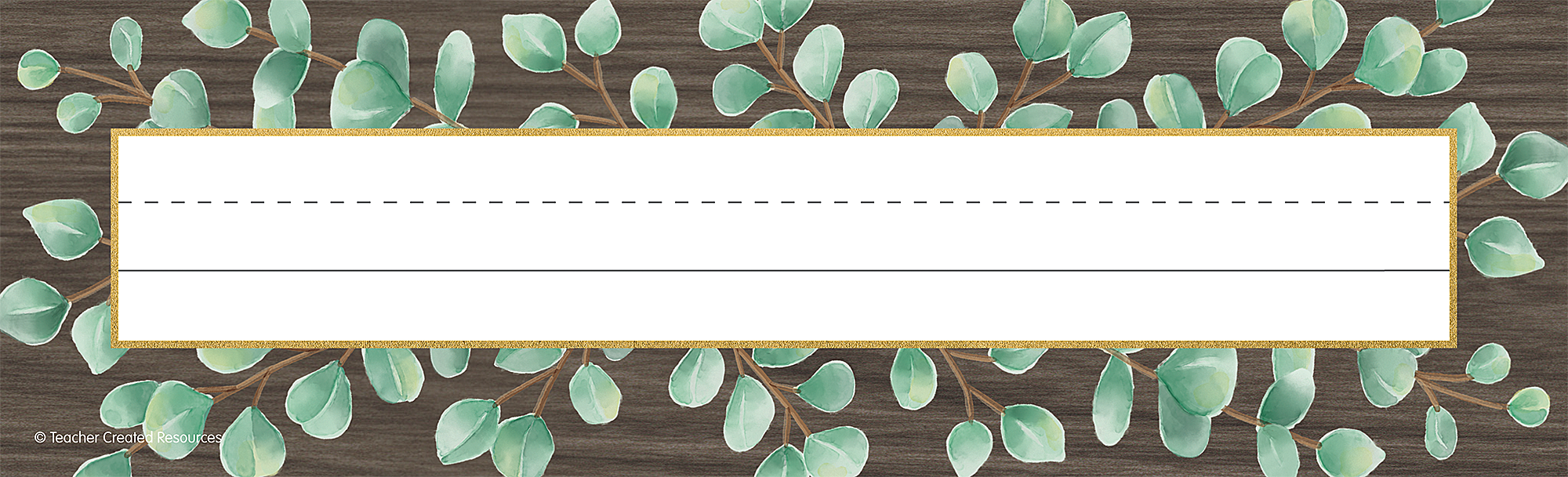 Eucalyptus Flat Name Plates