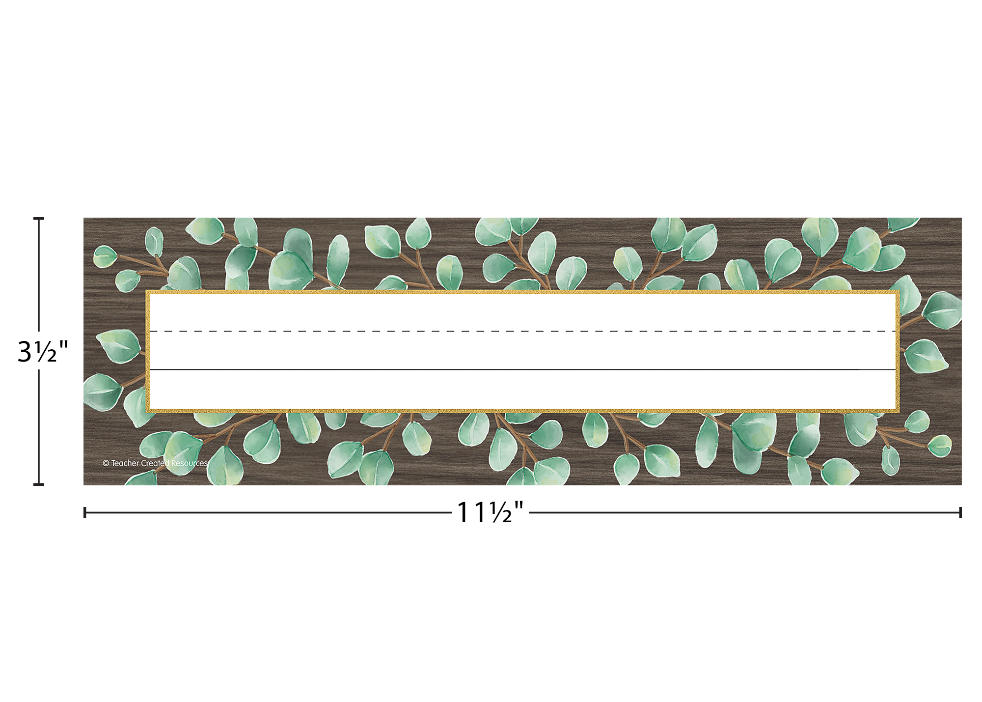 Eucalyptus Flat Name Plates