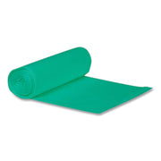 Heritage Eco Blend Max Can Liners - 23 gal Capacity - 28" Width x 0.80 mil (20 Micron) Thickness - Low Density - Green Tint - Linear Low-Density Polyethylene (LLDPE), Resin - Can, Waste - Recycled - 1 Carton