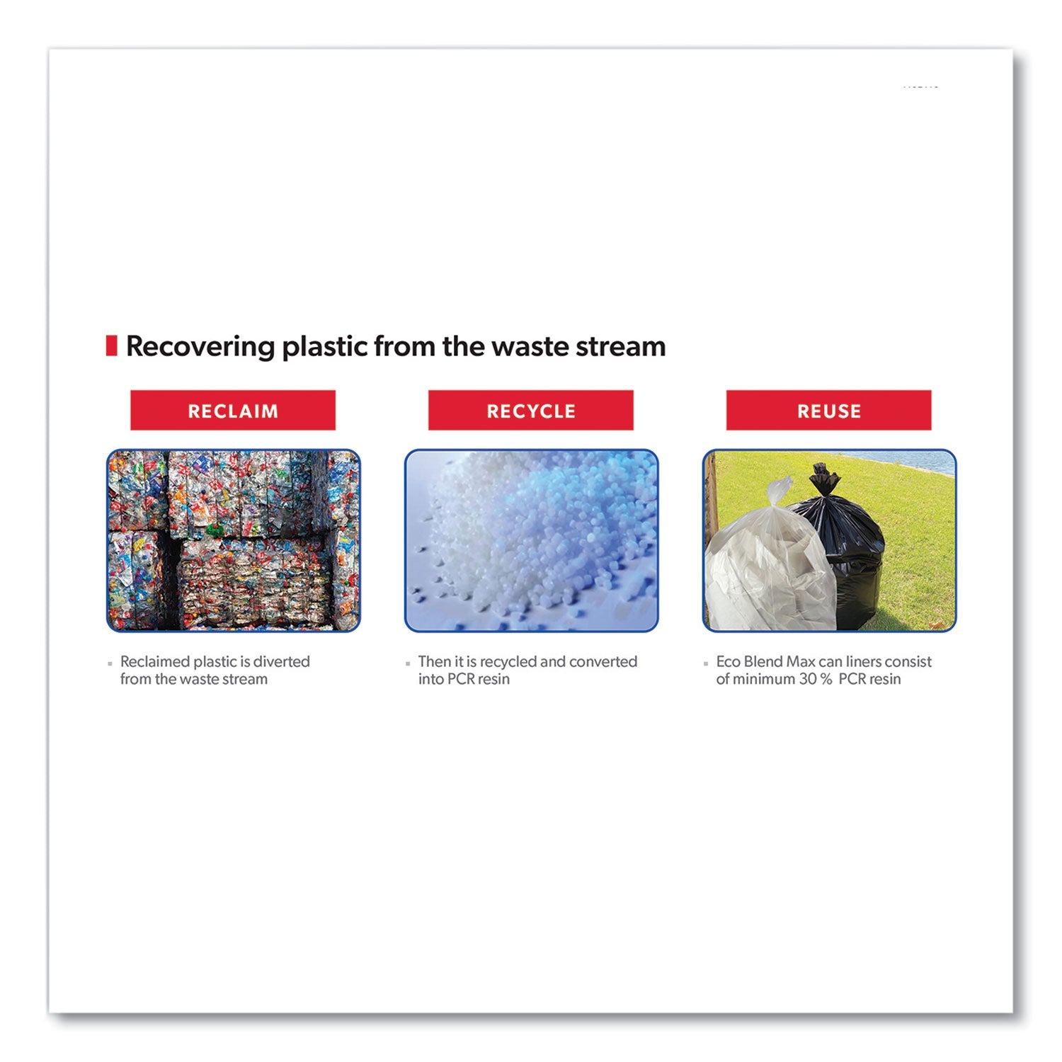 Heritage Eco Blend Max Can Liners - 23 gal Capacity - 28" Width x 0.80 mil (20 Micron) Thickness - Low Density - Green Tint - Linear Low-Density Polyethylene (LLDPE), Resin - Can, Waste - Recycled - 1 Carton
