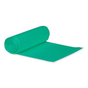 Heritage Eco Blend Max Can Liners - 33 gal Capacity - 33" Width x 0.80 mil (20 Micron) Thickness - Low Density - Green Tint - Resin, Linear Low-Density Polyethylene (LLDPE) - Can, Waste - Recycled - 1 Carton