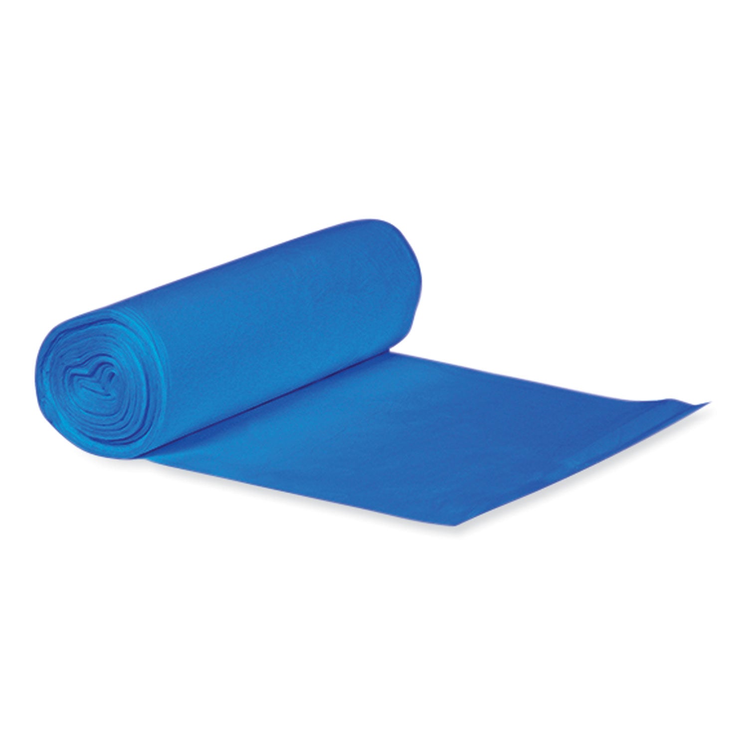 Heritage Eco Blend Max Can Liners - 45 gal Capacity - 40" Width x 46" Depth x 0.80 mil (20 Micron) Thickness - Low Density - Blue Tint - Linear Low-Density Polyethylene (LLDPE), Resin - Waste, Can - Recycled - 1 Carton