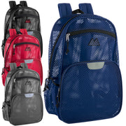 Pro Jersey Reflective 18 Inch Mesh Backpacks - 4 Colors - 24 in the Pack
