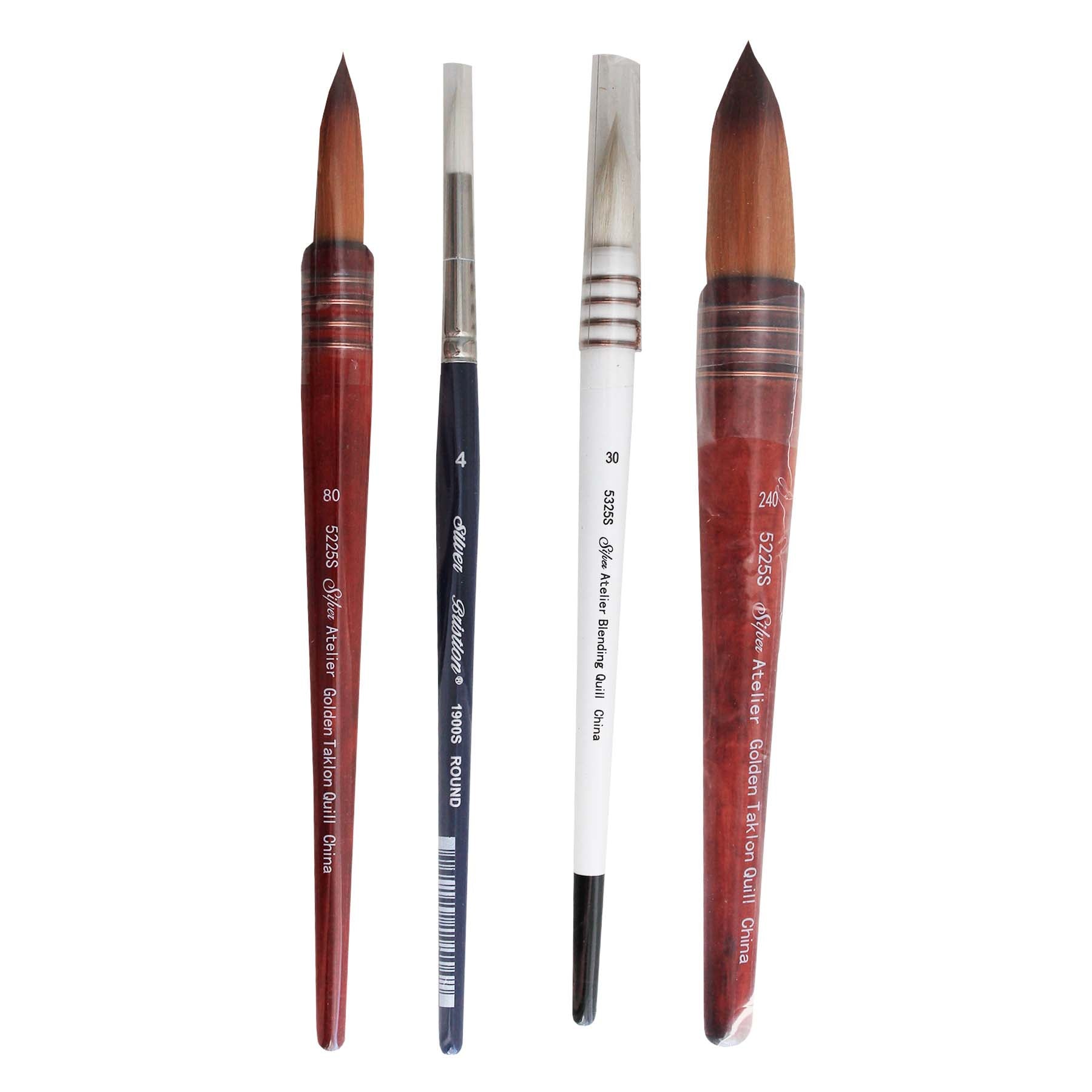 Atelier Quills Medium, 4 Brushes