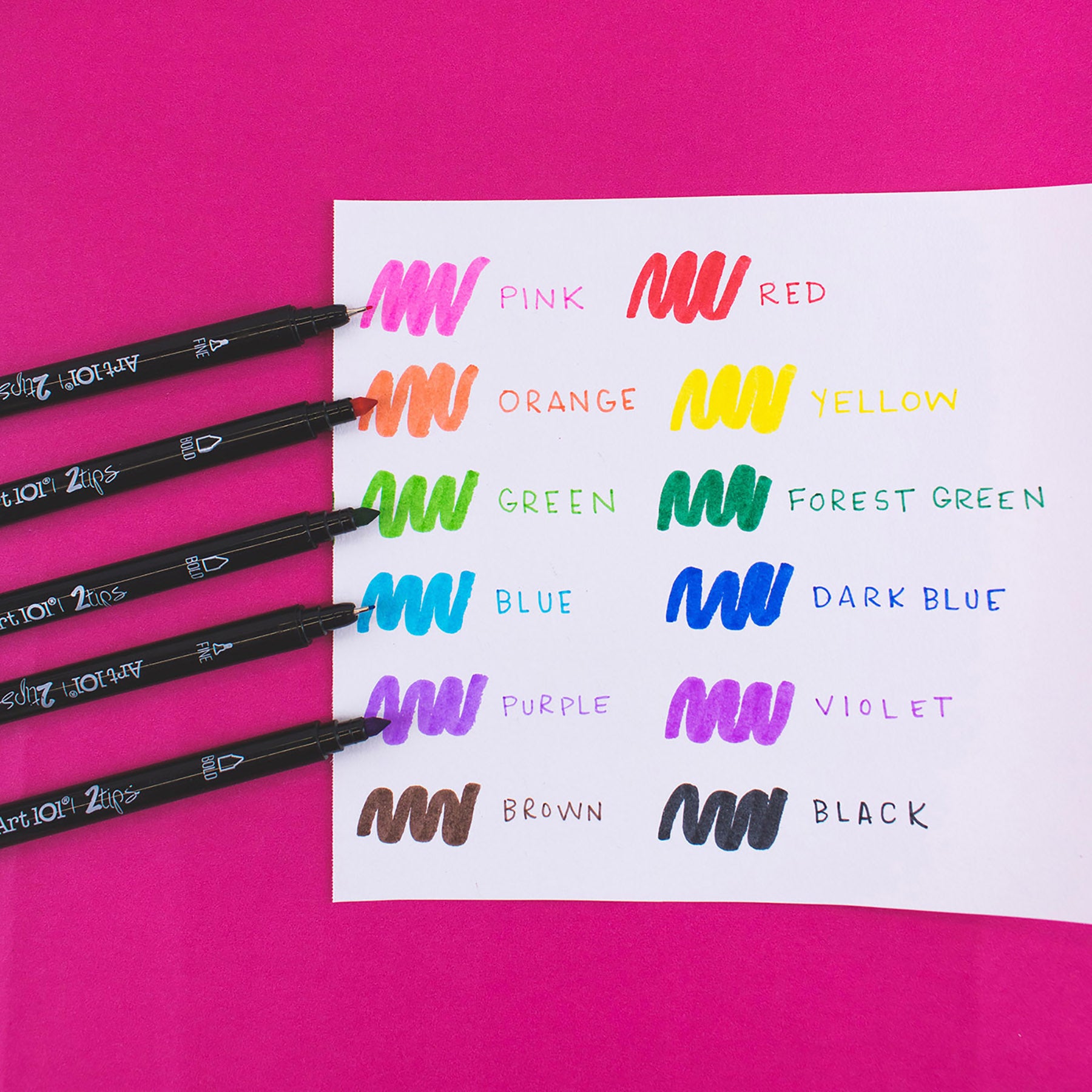 Colorable Travel Art Kit