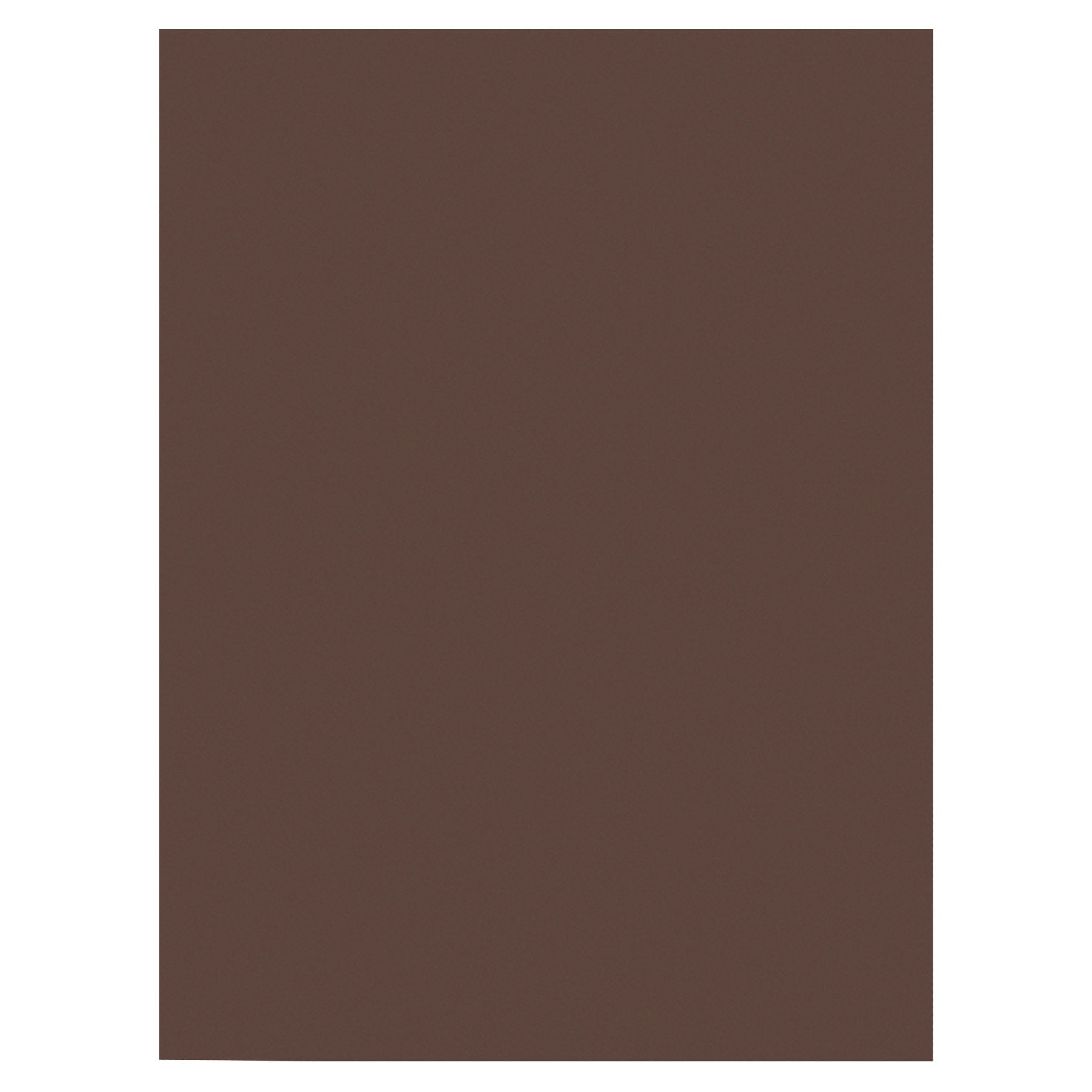 Construction Paper, Medium Weight, Dark Brown, 9" x 12", 50 Sheets