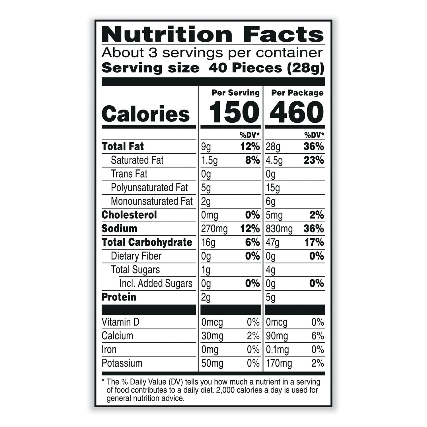 Puff'd Crackers, Double Cheese, 3 oz Bag, 6/Carton