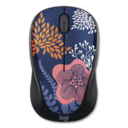 Logitech Design Collection Limited Edition Wireless Mouse - Travel Mouse - Optical - Wireless - Radio Frequency - 2.40 GHz - USB - 1200 dpi - Scroll Wheel - 3 Button(s) - Small Hand/Palm Size - Symmetrical - 1 Each