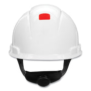3M SecureFit H-700 Safety Cap - Head Protection - High-density Polyethylene (HDPE) - White - Ratchet, Uvicator Technology, Non-vented, Comfortable, Washable, Sweatband, Self Adjustable