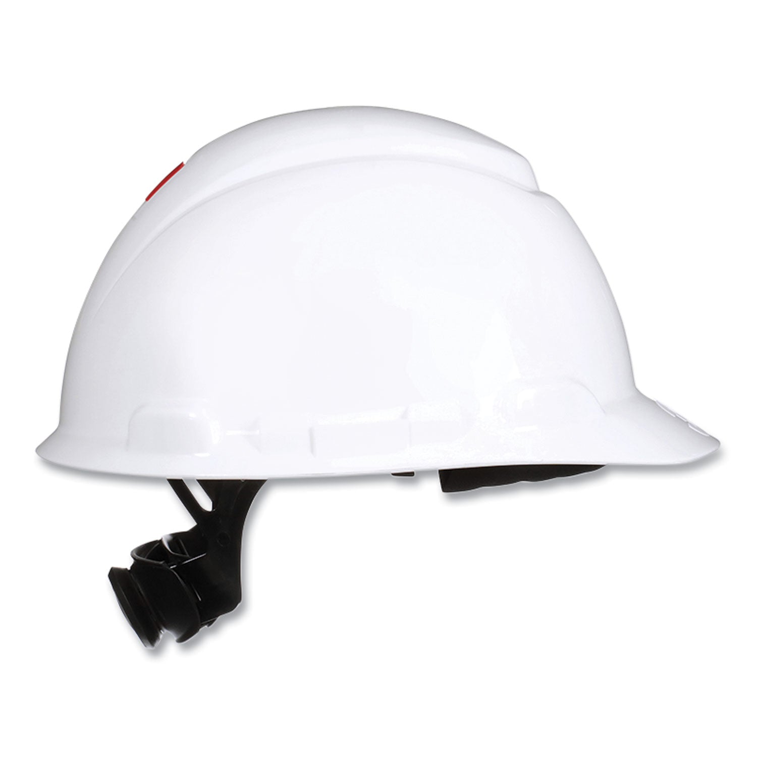 3M SecureFit H-700 Safety Cap - Head Protection - High-density Polyethylene (HDPE) - White - Ratchet, Uvicator Technology, Non-vented, Comfortable, Washable, Sweatband, Self Adjustable