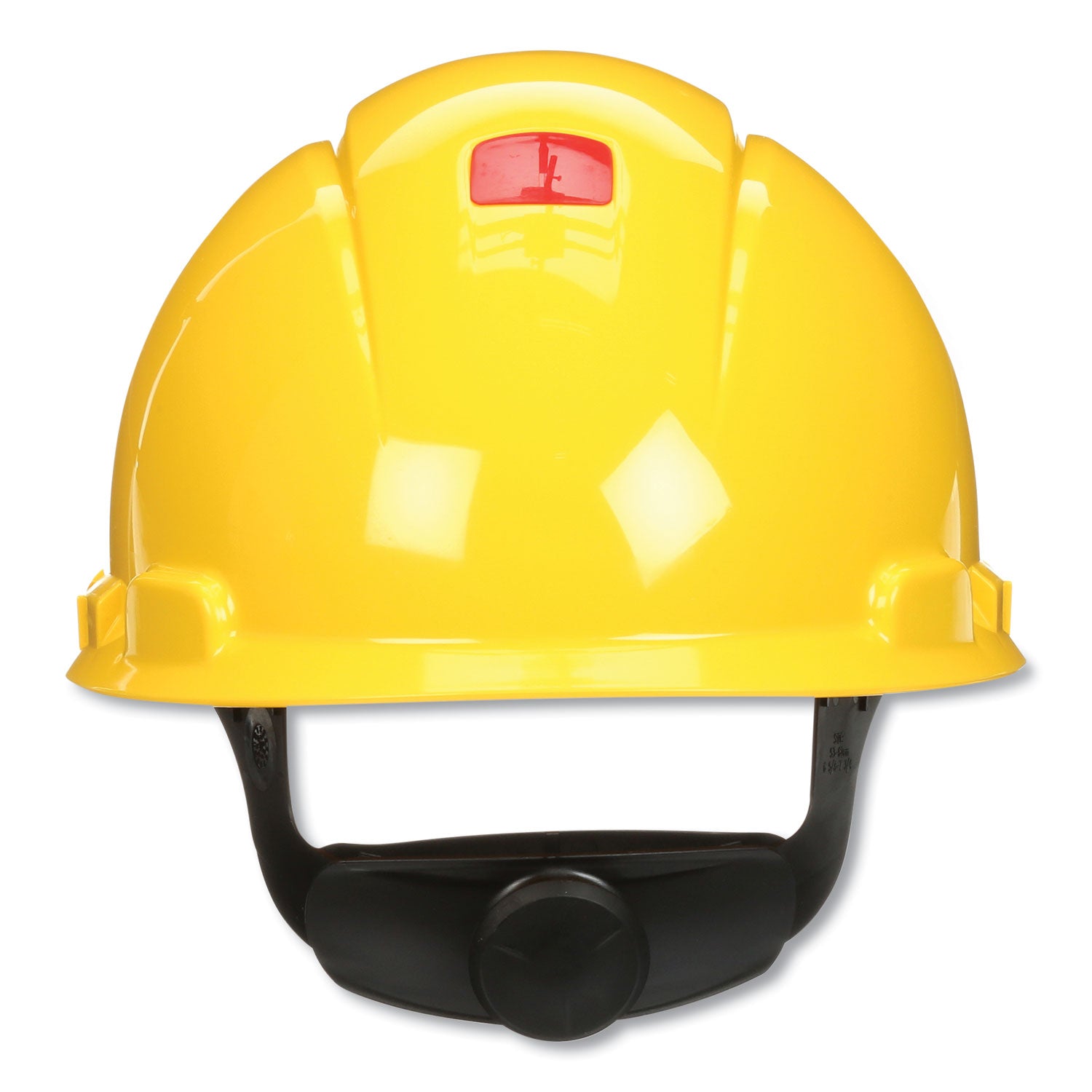 3M SecureFit H-700 Safety Cap - Head Protection - High-density Polyethylene (HDPE) - Yellow - Ratchet, Uvicator Technology, Non-vented, Comfortable, Washable, Sweatband, Self Adjustable