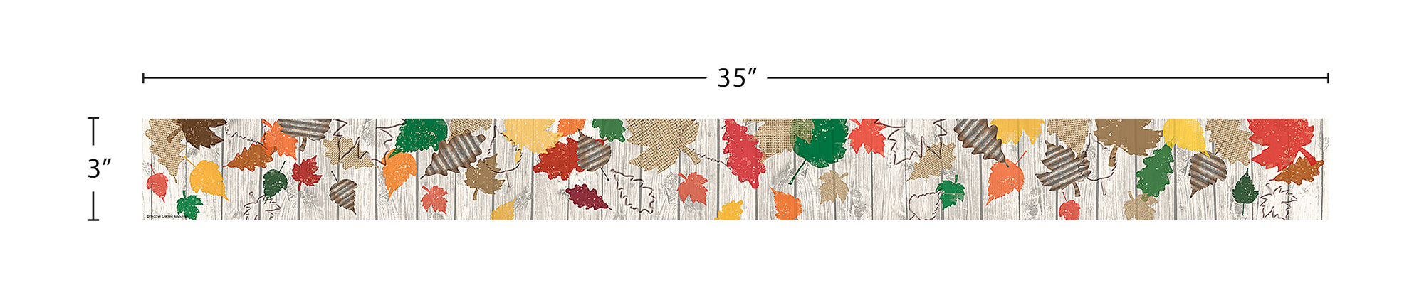 Home Sweet Classroom Happy Fall Straight Border Trim