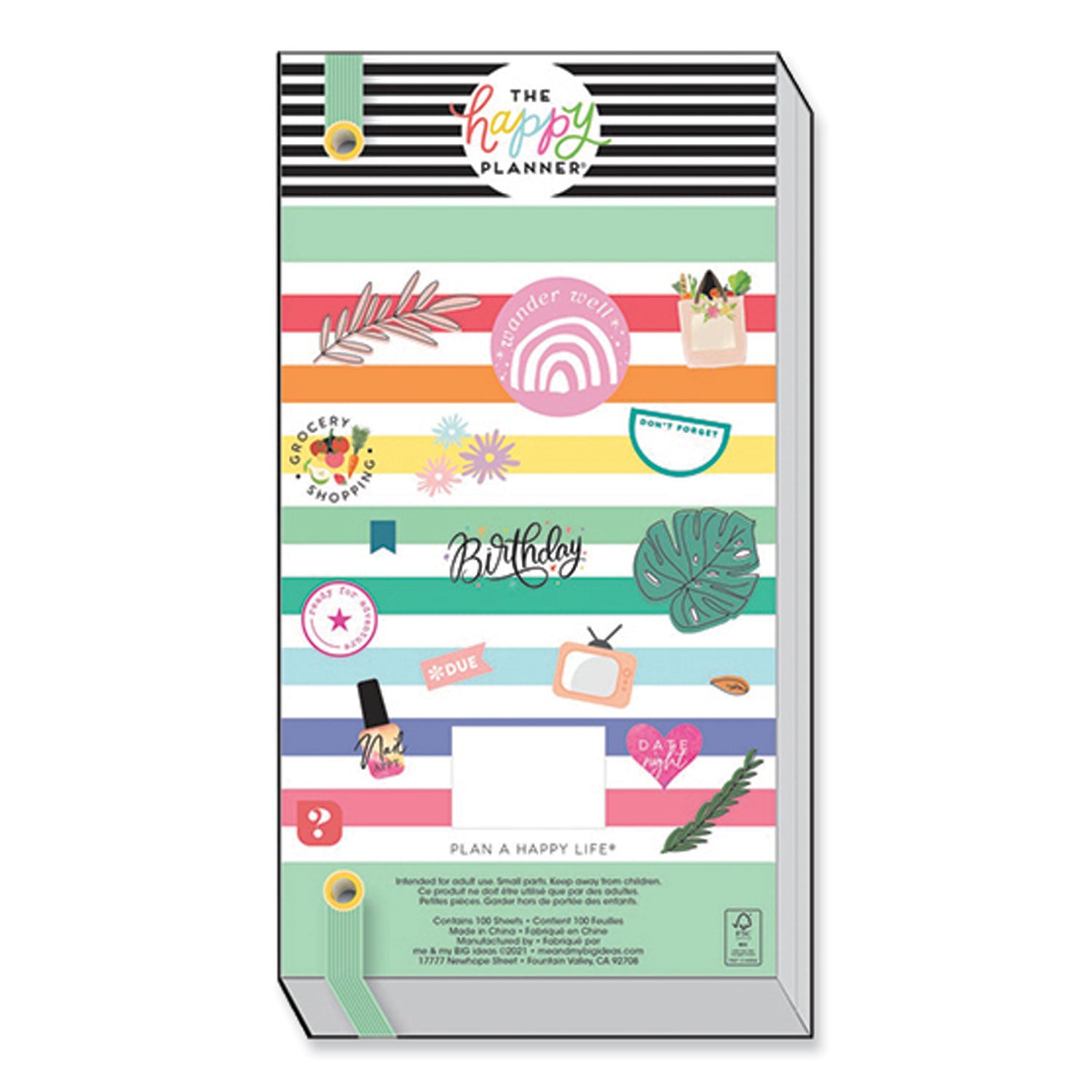 All the Essentials Mega Value Pack Stickers, Productivity Theme, 2,172 Stickers