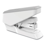 Fellowes EasyPress Half Strip Stapler, White, 40 Sheet Capacity, Holds 105 Staples, 0.25" Staple Size, 1 Each