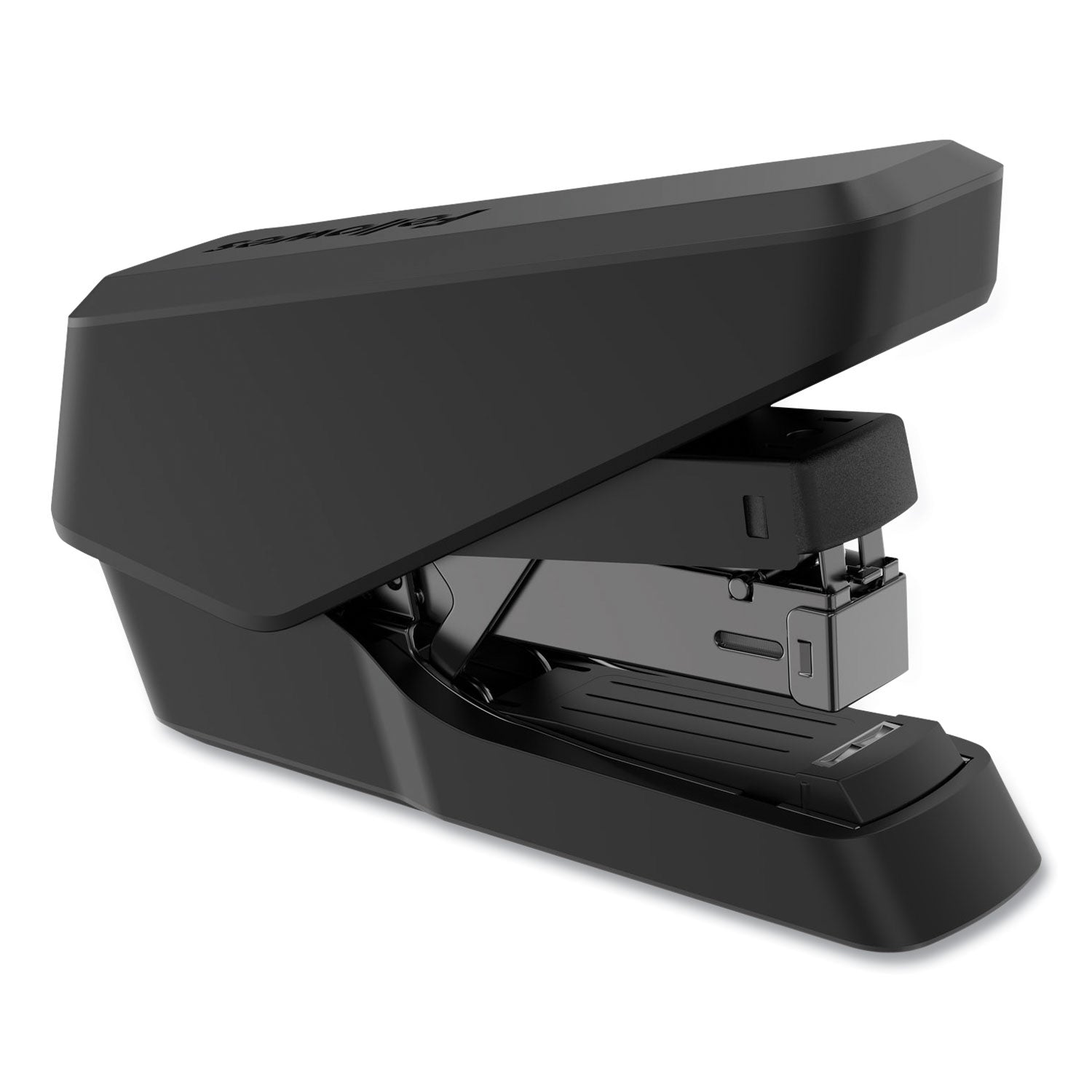 Fellowes EasyPress Half Strip Stapler, Black, 40 Sheet Capacity, Holds 105 Staples, 0.25" Staple Size, 1 Each
