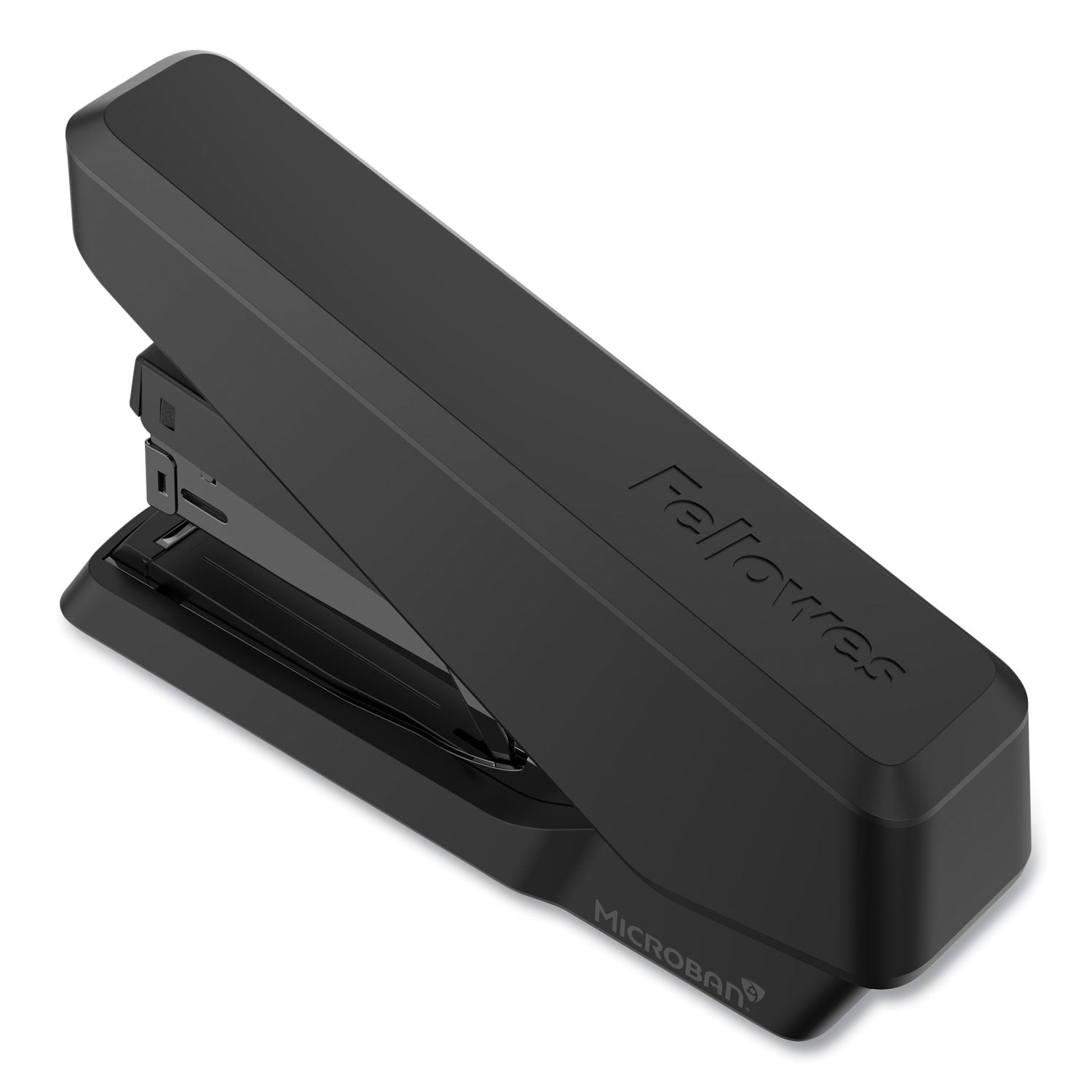 Fellowes EasyPress Full Strip Stapler, Black, 40 Sheet Capacity, Holds 210 Staples, 0.25" Staple Size, 1 Each