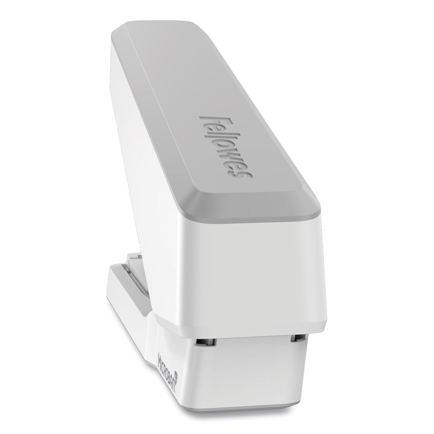 Fellowes EasyPress Full Strip Stapler, White, 40 Sheet Capacity, Holds 210 Staples, 0.25" Staple Size, 1 Each