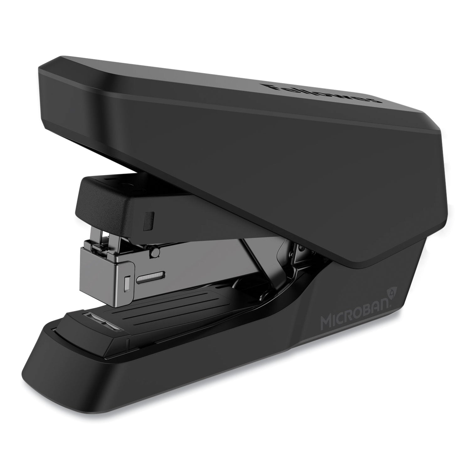 Fellowes EasyPress Half Strip Stapler, Black, 40 Sheet Capacity, Holds 105 Staples, 0.25" Staple Size, 1 Each