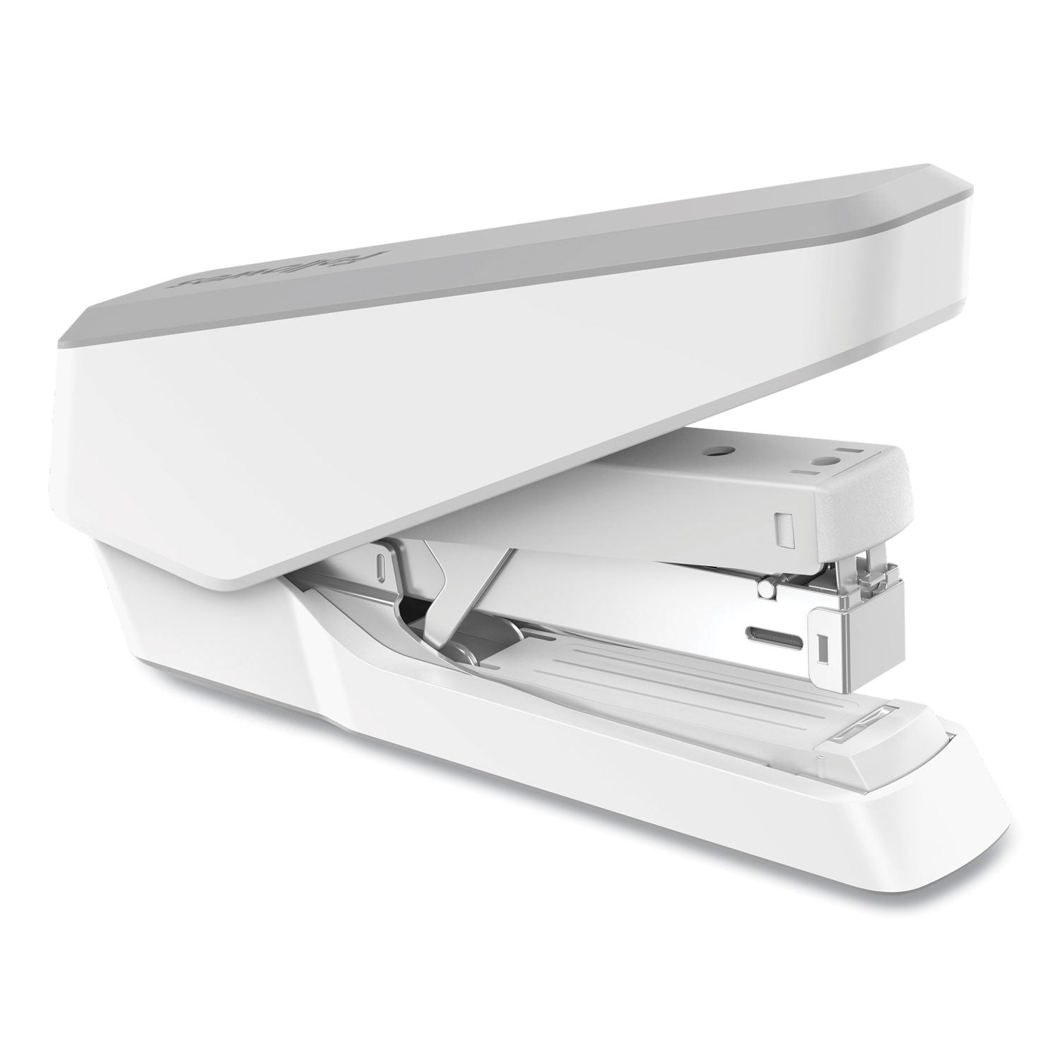 Fellowes EasyPress Full Strip Stapler, White, 40 Sheet Capacity, Holds 210 Staples, 0.25" Staple Size, 1 Each