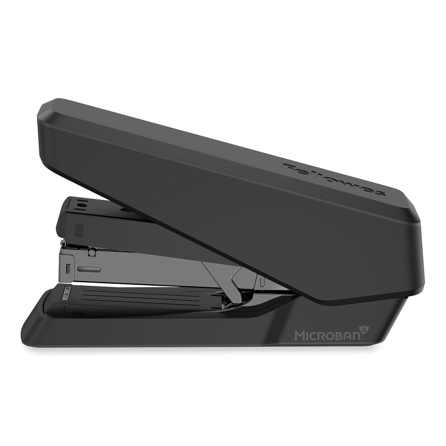 Fellowes EasyPress Full Strip Stapler, Black, 40 Sheet Capacity, Holds 210 Staples, 0.25" Staple Size, 1 Each