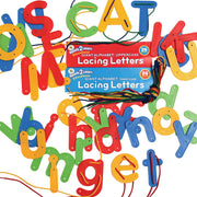 Lacing Alphabet - Uppercase and Lowercase - Set of 52