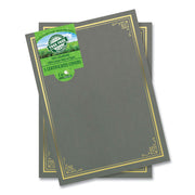 Geographics Letter Certificate Holder - 8 1/2" x 11" - Gray - 5 / Pack